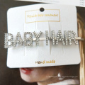 Haarschmuck Frauen Kristall Buchstabe DAMN FEELINGS Bobby Pins Brief Haarnadel Strass Bobby Pin Haarspange